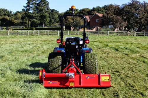 MIST158 Agrint compact flail mower Solis tractor