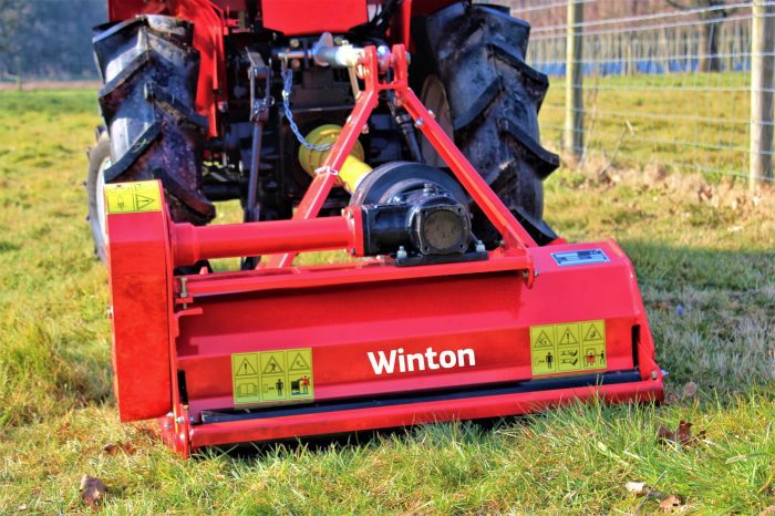 WCF85 Winton Compact Flail Mower Yanmar tractor