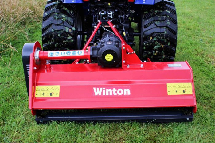 WFL125 Winton heavy duty flail mower Farmtrac tractor
