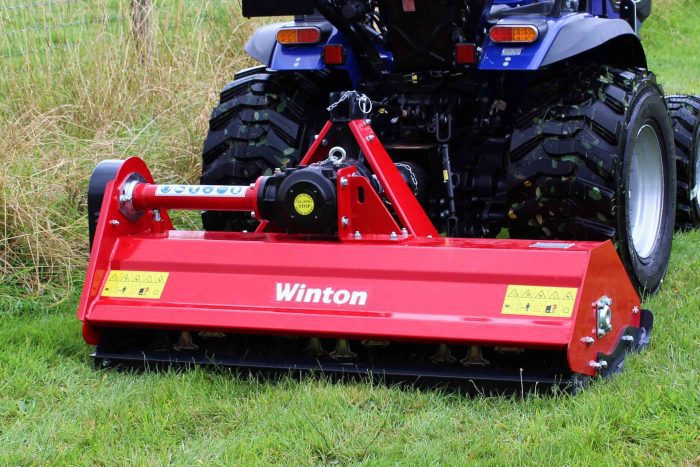 WFL145 Winton heavy duty flail mower Farmtrac tractor