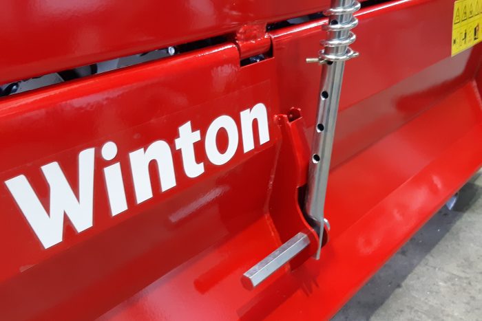 WRT Winton rotovator adjustment