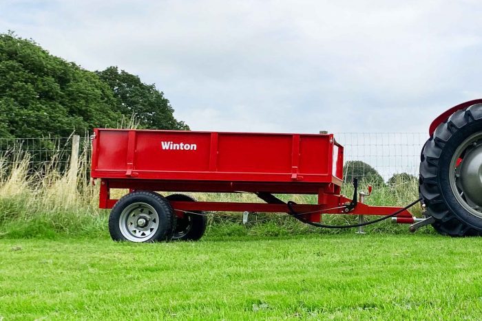 WTL15 Winton tipping trailer Massey Ferguson