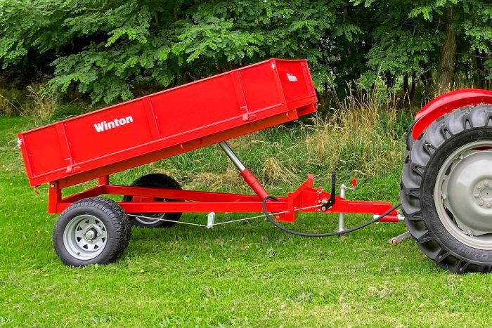 WTL15 Winton tipping trailer Massey Ferguson